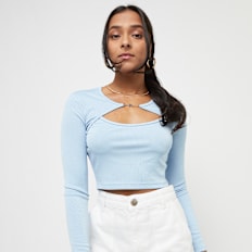 Sixth June Jewelery Crop Top blauw