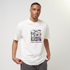 New Balance Hoops Graphic T-Shirt biały