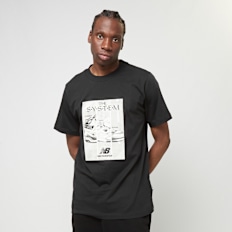 New Balance Poster Tee schwarz