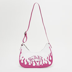 Von Dutch Originals Amy Flames Baguette blanc