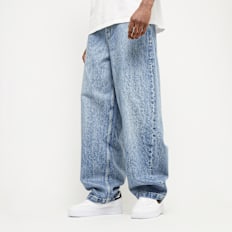 2Y STUDIOS Eren Basic Wide Baggy Jeans blu