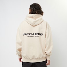 Pegador Colne Logo Oversized Hoodie beige