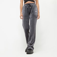 Von Dutch Originals Elya - Pants - Poly- Velvet zwart
