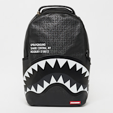 SPRAYGROUND Shark Central 2.0 Black On Grey Backpack gris