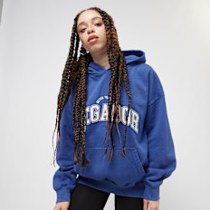 Pegador Wayruna Oversized Hoodie bleu
