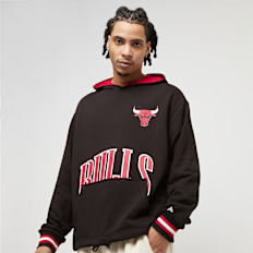 New Era NBA Arch Graphic Oversized Hoody Chicago Bulls noir