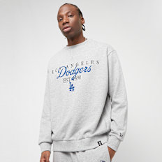 New Era MLB Lifestyle Crew Neck Los Angeles Dodgers cinzento