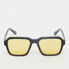 SNIPES Lunettes de soleil carrées - Noire, bleue jaune
