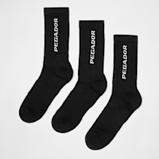 Pegador 3 PACK - Cross Logo Socks negro