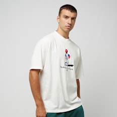 New Balance Hoops Graphic T-Shirt wit