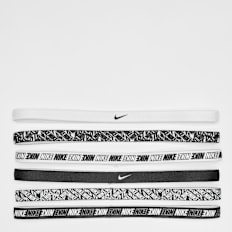 Nike Headbands Printed (6 Pack) weiß