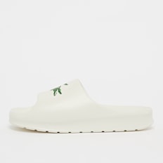 Lacoste Herren-Schlappen Serve Slide 2.0 weiß