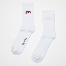 Slay All Day Bandana Socks weiß