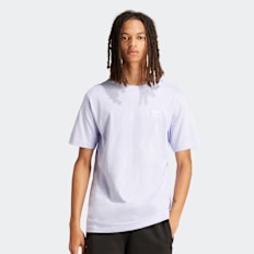 adidas Originals Trefoil Essentials T-shirt fioletowy