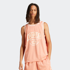 adidas Originals Mesh Shirt Basketball arancione