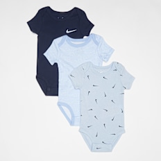 Nike Baby Essentials Bodysuit (3 Pack) blauw