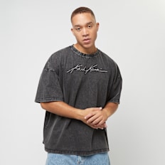Karl Kani Autograph Heavy Boxy Tee black grigio