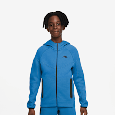 Nike Sportswear Tech Fleece Kapuzenjacke blau