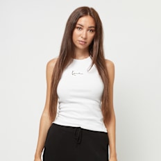 Karl Kani Small Signature Racer Rib Top bianco