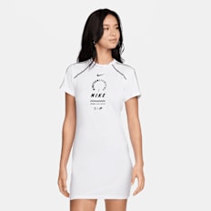 Nike   Sportswear Short-Sleeve Dress blanc