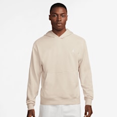 Jordan Essentials Loopback-Fleece-Hoodie beige