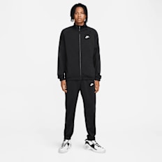 Nike   Club Poly-Knit Tracksuit zwart