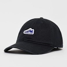 Nike Club Cap Unstructured Flat Bill Dunk Patch schwarz
