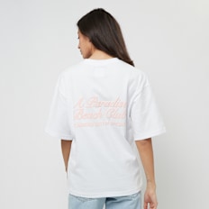 PEQUS A Paradise Beach Club Back Logo Top weiß