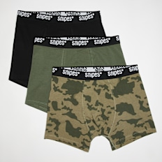 SNIPES 3 PACK - Black Tape Briefs Boxershorts multipack negro