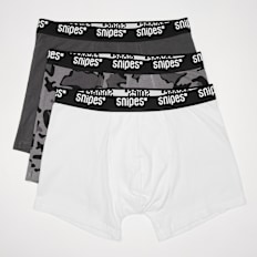 SNIPES 3 PACK - Black Tape Briefs Boxershort multipack multicolor