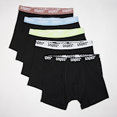 SNIPES 5 PACK - Contrast Tape Pack Briefs Boxershorts schwarz