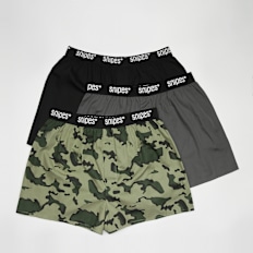 SNIPES 3 PACK - Black Tape Woven Boxershorts multicolorido