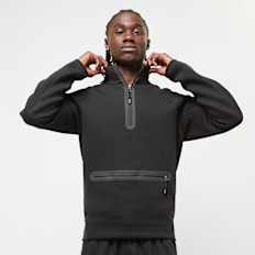Nike Tech Fleece High Zip Top gris