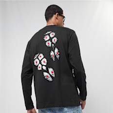 New Balance 9060 Sole Print Long Sleeve T-Shirt noir