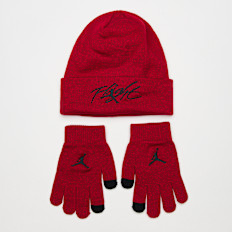 Jordan Flight Beanie Set rouge