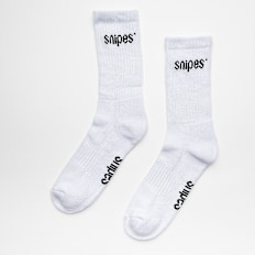 SNIPES 6 PACK - Small Logo Ankle Socken weiß