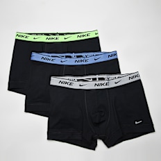 Nike 3 PACK - Everyday Cotton Stretch Trunk negro