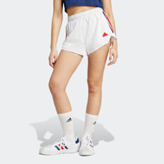 adidas Originals Tiro Cut 3-Streifen Summer Shorts weiß