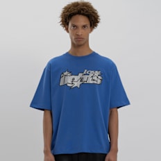 Low Lights Studios Lucky 7 T-Shirt blu
