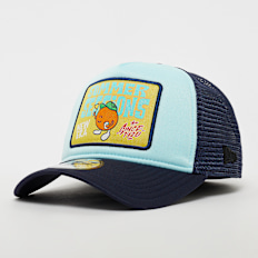 New Era A-Frame Trucker NE Patch bleu