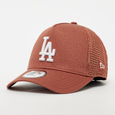 New Era A-Frame Trucker League Essential MLB Los Angeles Dodgers braun