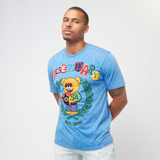 Smoke Rise Varsity Graphic Fashion Tee blu
