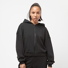 Urban Classics Cozy Short Zip Hoody noir