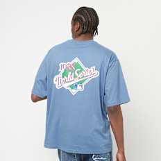 New Era MLB World Series Oversized Tee Los Angeles Dodgers blau
