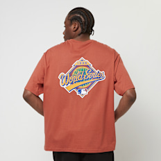 New Era MLB World Series Oversized Tee New York Yankees laranja