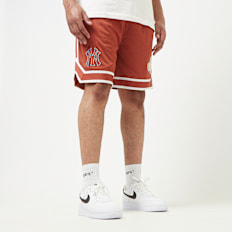 New Era World Series Mesh Shorts New York Yankees grau