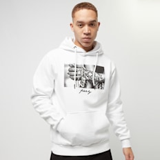Mister Tee Pray 2.0 Hoodie weiß