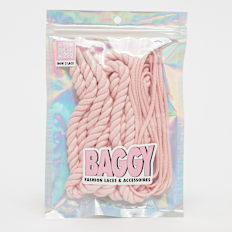 BAGGY ROPE LACES 10mm SET 100cm flex white roza