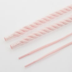 BAGGY Rope Laces 10mm Set 120cm rose