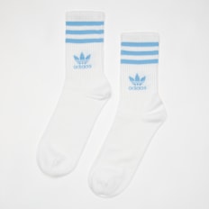 adidas Originals 3 PACK - Crew Sock 3 Streifen weiß